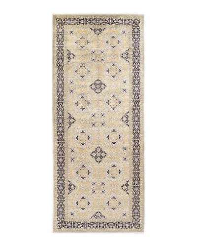 Bloomingdale's Mogul M1196 Runner Area Rug, 6'4 X 15'3 In Gold