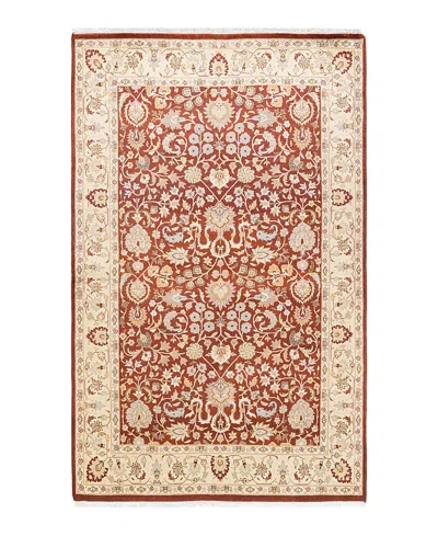 Bloomingdale's Bloomingdales Mogul M1375 Area Rug, 4'2 X 6'5 In Red