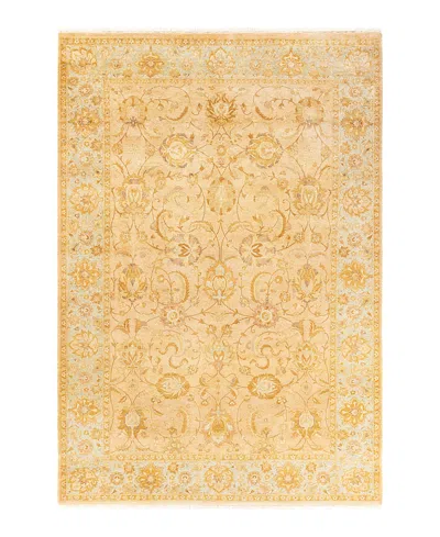 Bloomingdale's Bloomingdales Mogul M1399 Area Rug, 6'3 X 9'2 In Orange