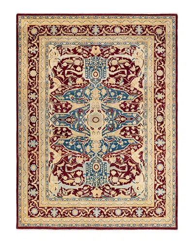 Bloomingdale's Mogul M1404 Area Rug, 9'2 X 12'1 In Burgundy