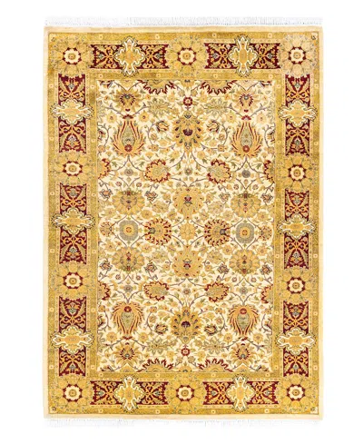 Bloomingdale's Mogul M1405 Area Rug, 4'2x5'10 In Yellow