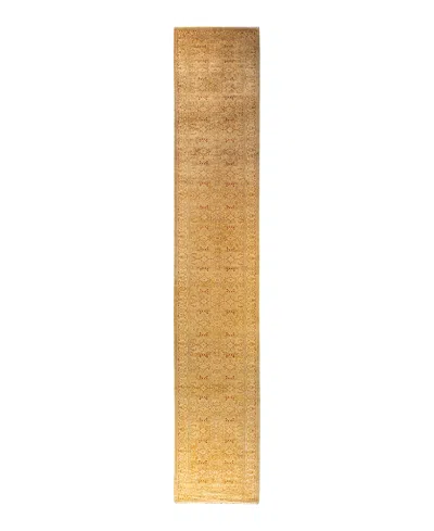 Bloomingdale's Mogul M1418 Runner Area Rug, 3'3x20'2 In Brown