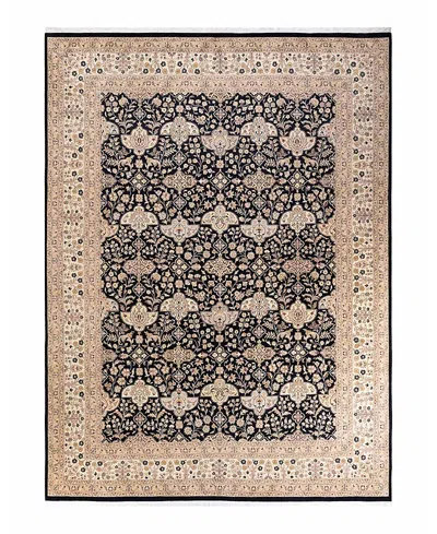 Bloomingdale's Mogul M1433 Area Rug, 9'1 X 12'4 In Black