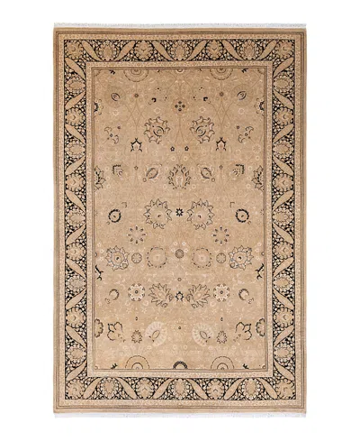 Bloomingdale's Bloomingdales Mogul M1463 Area Rug, 6'3 X 9'5 In Brown