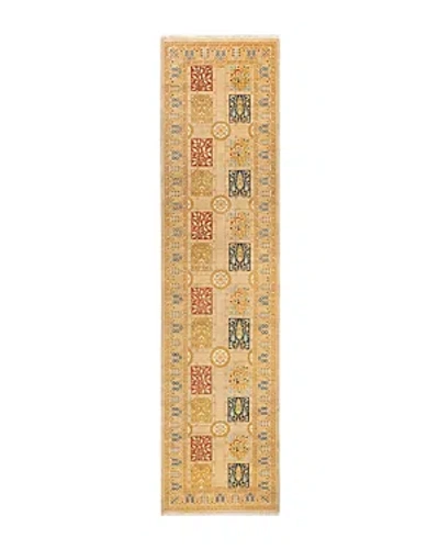 Bloomingdale's Mogul M1494 Runner Area Rug, 3' X 12'6 In Ivory