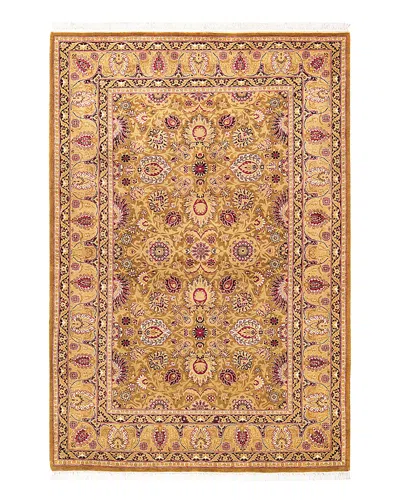 Bloomingdale's Mogul M1516 Area Rug, 4'3 X 6'4 In Yellow