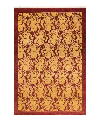 Bloomingdale's Bloomingdales Mogul M1644 Area Rug, 4'2 X 6'1 In Orange