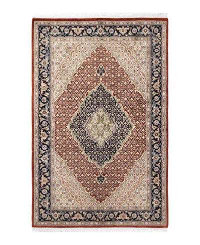 Bloomingdale's Bloomingdales Mogul M1667 Area Rug, 4'0 X 6'2 In Brown