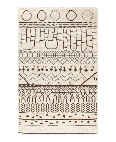 Bloomingdale's Bloomingdales Moroccan M1562 Area Rug, 5'1x7'10 In Brown