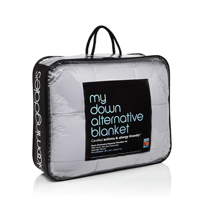 Bloomingdale's My Down Alternative Asthma & Allergy Friendly Blanket, Full/queen - Exclusive In Grey
