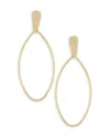 Bloomingdale's Oblong Drop Earrings In 14k Yellow Gold - Exclusive In Gold