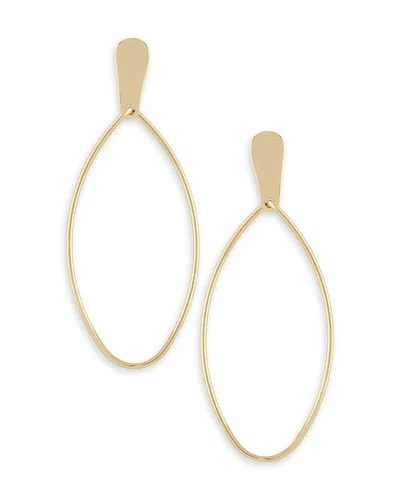 Bloomingdale's Oblong Drop Earrings In 14k Yellow Gold - Exclusive
