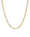 Bloomingdale's Paperclip Link Chain Necklace In 14k Yellow Gold, 16 - Exclusive In Gold