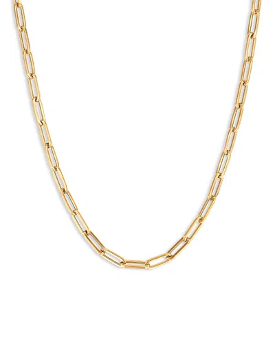 Bloomingdale's Paperclip Link Chain Necklace In 14k Yellow Gold, 16 - Exclusive