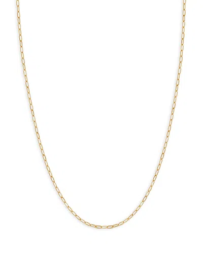 Bloomingdale's Paperclip Link Chain Necklace In 14k Yellow Gold, 18 - Exclusive
