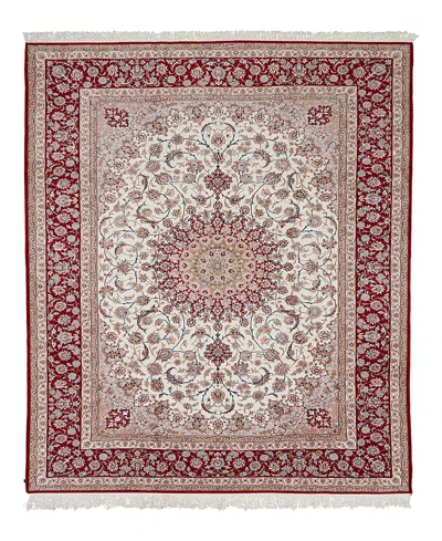Bloomingdale's Persian Isfahan Area Rug 8' 7 X 12' 3 In Red