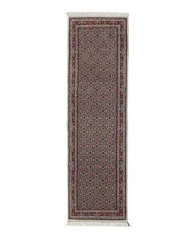 Bloomingdale's Persian Mood Area Rug 2' 4 X 9' 5 In Brown