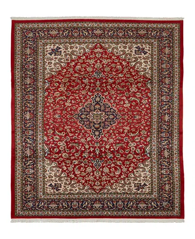 Bloomingdale's Persian Qom Area Rug 8' 2 X 11' 7 In Red