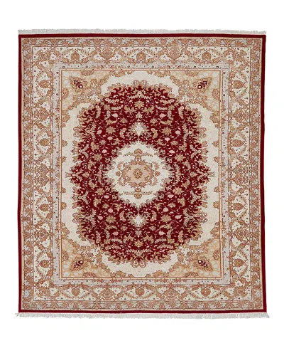 Bloomingdale's Persian Tabriz Area Rug 8' 3 X 11' 7 In Red