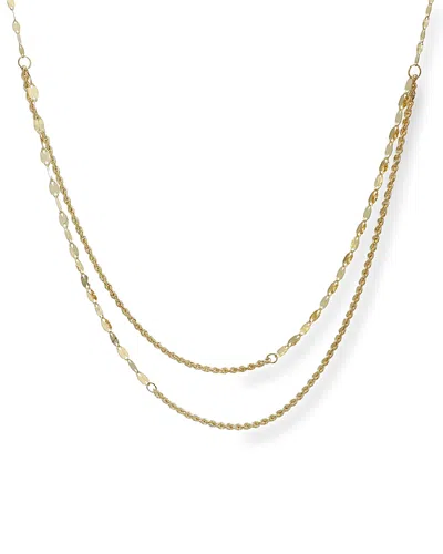 Bloomingdale's Petali Rope Cascata Necklace In 14k Yellow Gold, 18