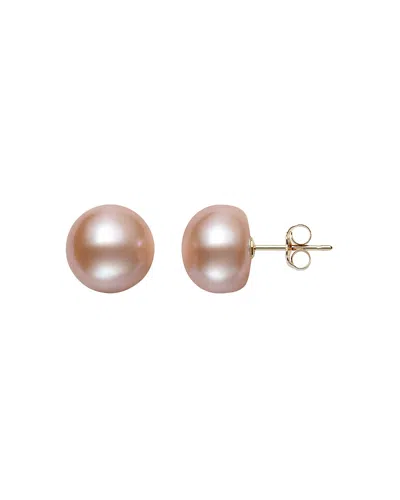 Bloomingdale's Pink Cultured Freshwater Pearl Stud Earrings In 14k Yellow Gold - Exclusive