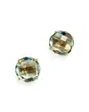 Bloomingdale's Prasiolite Briolette Stud Earrings In 14k Yellow Gold - Exclusive In Green/gold