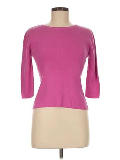 Pre-owned Bloomingdale's Pullover Sweater In Pink