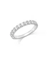 Bloomingdale's Round Cut Certified Diamond Band In 14k White Gold, 0.75 Ct. T.w. - Exclusive In White