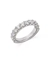 Bloomingdale's Round Cut Certified Diamond Band In 14k White Gold, 2.0 Ct. T. W. - Exclusive In White