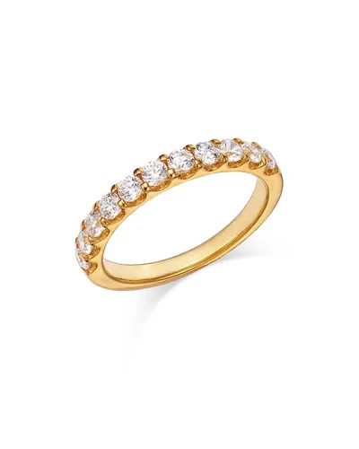 Bloomingdale's Round Cut Certified Diamond Band In 14k Yellow Gold, 0.75 Ct. T. W. - Exclusive