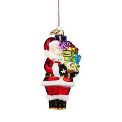 Bloomingdale's Santa Carrying Gifts Ornament - Exclusive In Multi