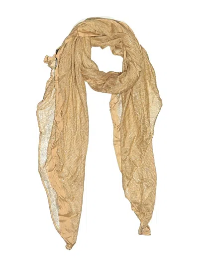 Pre-owned Bloomingdale's Scarf In Tan