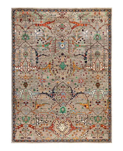 Bloomingdale's Serapi M0103-104 Area Rug, 9'0x12'2 In Brown