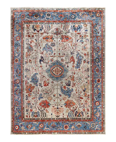 Bloomingdale's Serapi M0103-137 Area Rug, 9'1x12'1 In Blue