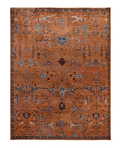 Bloomingdale's Serapi M0103-138 Area Rug, 8'11x12'0 In Brown