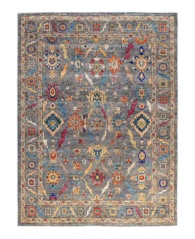 Bloomingdale's Serapi M0103-171 Area Rug, 9'1x12'2 In Blue