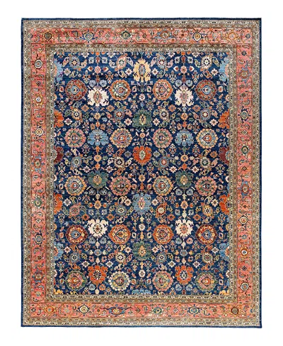 Bloomingdale's Serapi M0103-173 Area Rug, 9'1x11'9 In Blue
