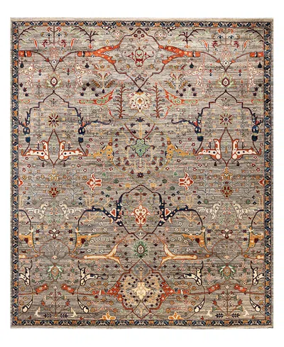 Bloomingdale's Serapi M0103-291 Area Rug, 8'2x9'9 In Gray