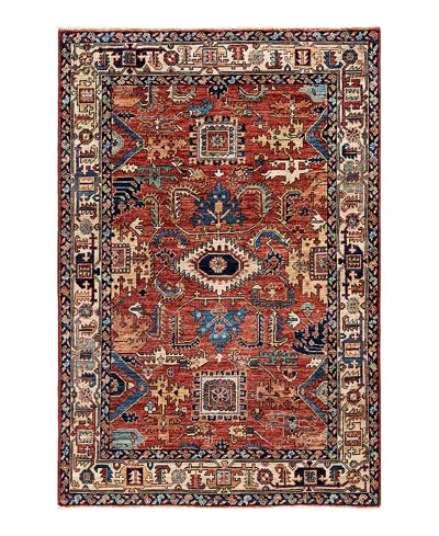 Bloomingdale's Serapi M0103-313 Area Rug, 4'2x6'3 In Brown