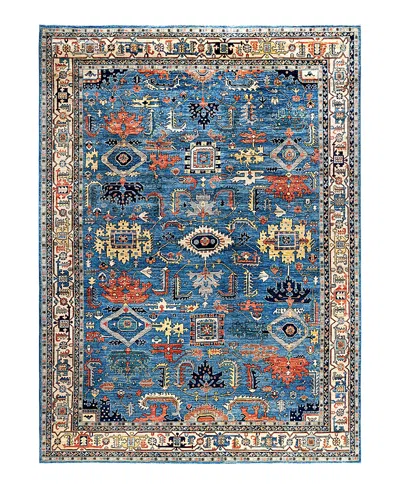 Bloomingdale's Serapi M0103-59 Area Rug, 10'1x13'10 In Blue
