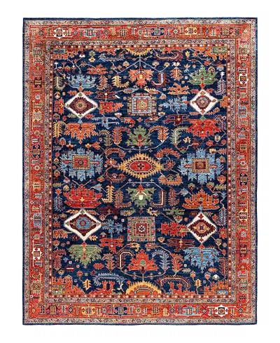 Bloomingdale's Serapi M0103-88 Area Rug, 9'0x11'9 In Blue