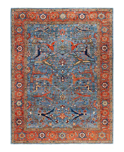 Bloomingdale's Serapi M0103-99 Area Rug, 9'0x11'11 In Blue