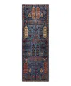 Bloomingdale's Serapi M1945 Runner Area Rug, 2'9 X 7'11 In Light/blue