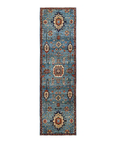 Bloomingdale's Serapi M1945 Runner Area Rug, 2'9 X 9'10 In Light/blue