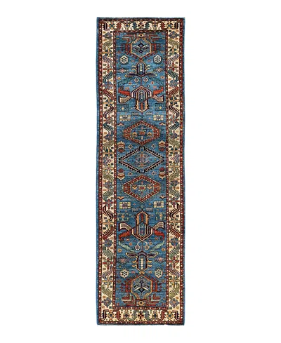 Bloomingdale's Serapi M1945 Runner Area Rug, 2'9 X 9'9 In Light/blue