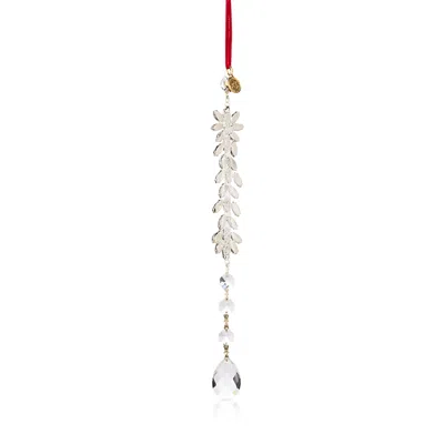 Bloomingdale's Shimmering Icicle Ornament, 10 In Neutral