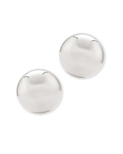 Bloomingdale's Small Ball Stud Earrings In 14k White Gold - Exclusive