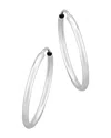 Bloomingdale's Small Endless Hoop Earrings In 14k White Gold - Exclusive In White