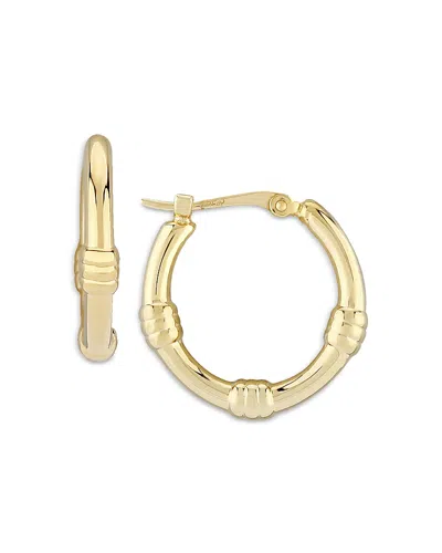 Bloomingdale's Small Round Hoops In 14k Yellow Gold - Exclusive