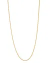 Bloomingdale's Solid Glitter Chain Necklace In 14k Yellow Gold - Exclusive In Gold
